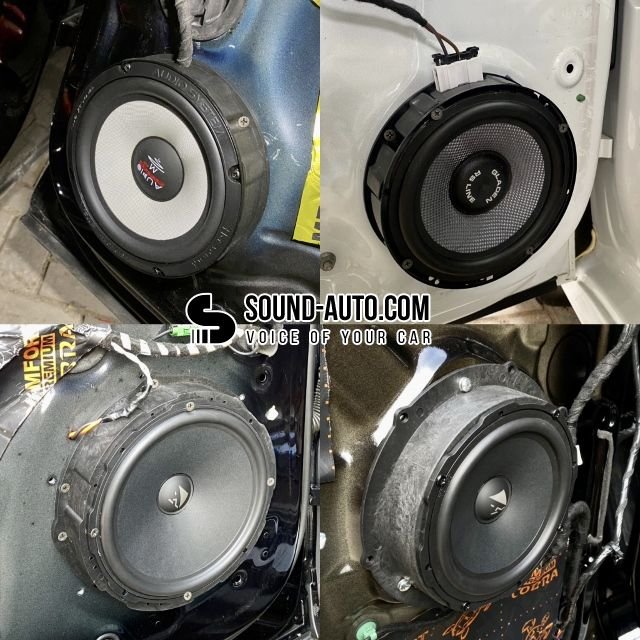 Качественная установка динамиков в авто